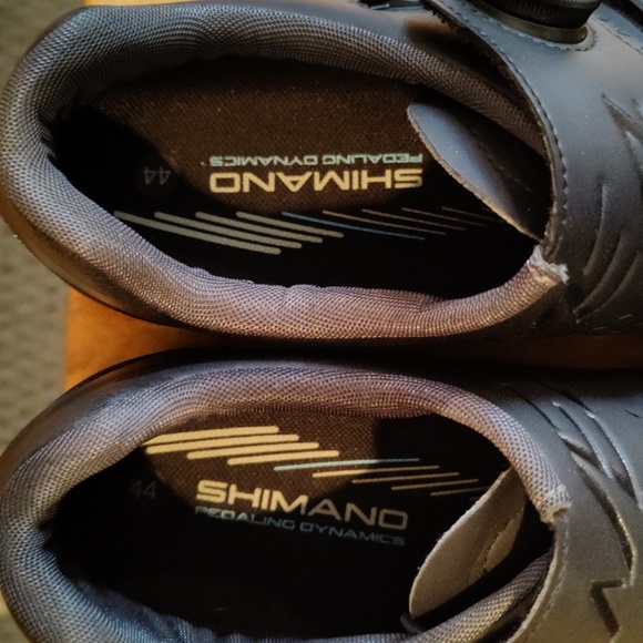 Shimano mens cycling shoes ME-400 size 44eu all black - Picture 5 of 14